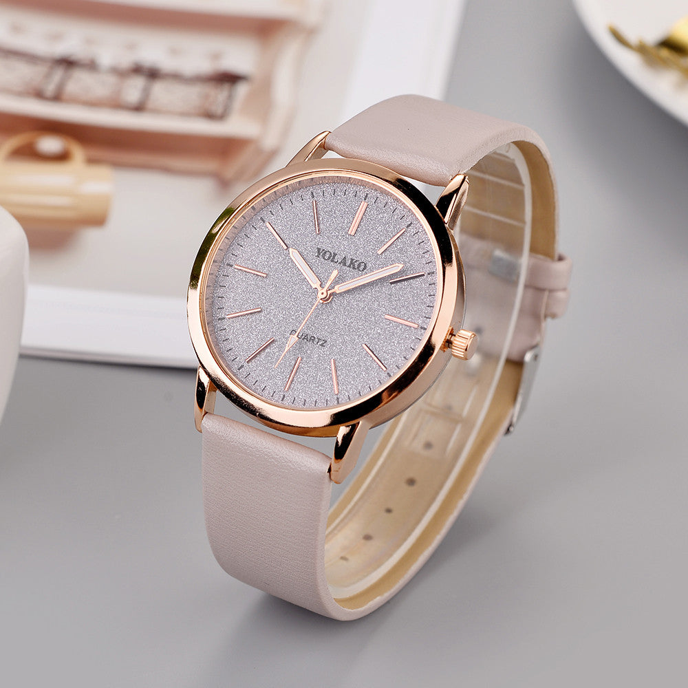 Women Watches Leather Band Luxury Quartz Watches Girls Ladies Wristwatch  Relogio Feminino (0039 Brown) : : Fashion